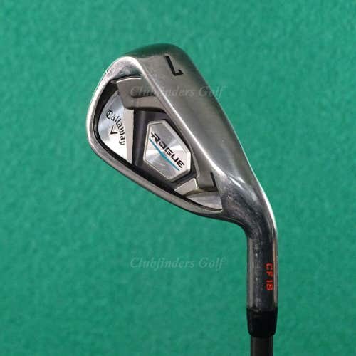 Callaway Rogue CF18 Single 7 Iron Aldila Synergy 60IR-R Graphite Regular