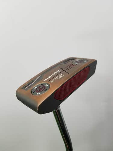 2019 TAYLORMADE TP COLLECTION DELMONTE PATINA PUTTER 33.5" +HC DEMO