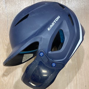 Blue Used XS Easton Elite X Batting Helmet