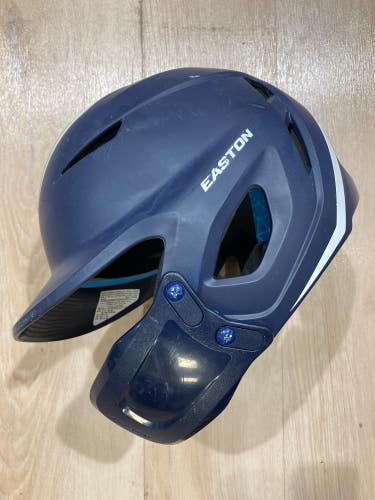 Blue Used XS Easton Elite X Batting Helmet