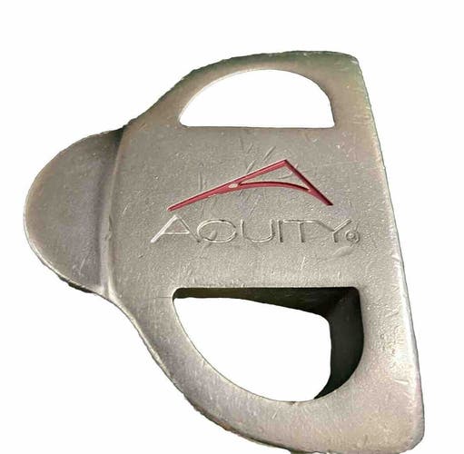 Acuity Mallet Insert Putter Steel 34.5" With Shaft Label And New Mid-Size Grip