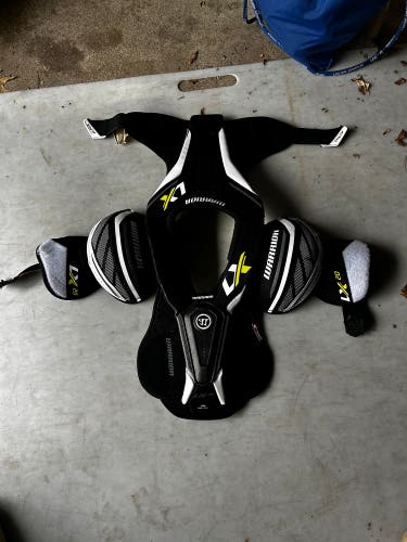 Used Small Warrior  ALPHA LX 20 Shoulder Pads