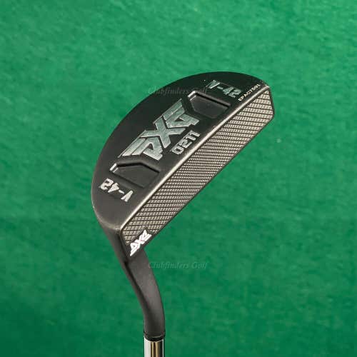 PXG 0211 V-42 34" Heel-Shafted Mid-Mallet Putter Golf Club W/ Headcover