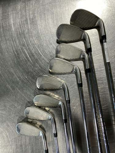 Used Cobra Baffler Xl 4i-gw Aw Stiff Flex Steel Shaft Iron Sets