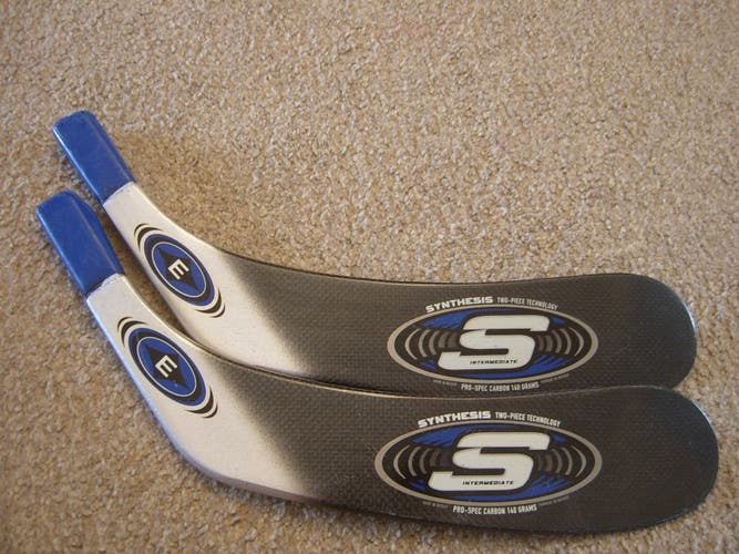 Hockey Stick Blades- Two (2) Easton Synthesis Drury RH Replacement Blades Intermediate