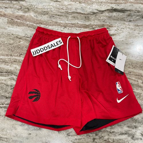 Nike Toronto Raptors NBA Player Issued Reversible Practice Shorts Men’s Sz L NWT