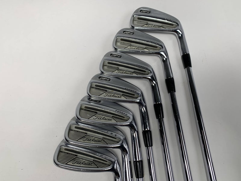 Titleist AP2 Iron Set 4-PW Project X Precision Rifle 6.0 Stiff Steel Mens RH