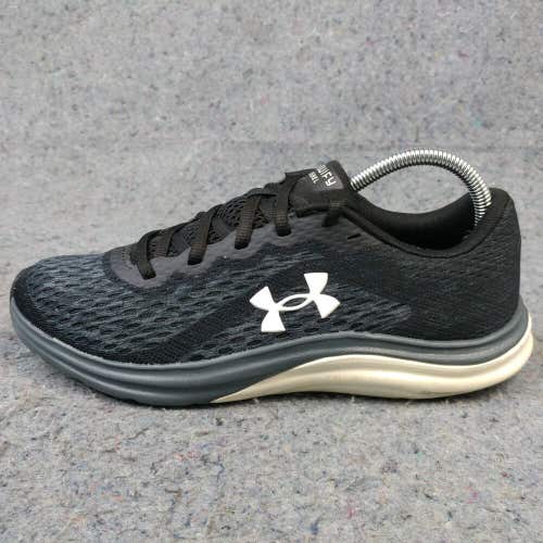 Under Armour Liquify Rebel Womens 10 Running Shoes Athletic 3023022-001 Black
