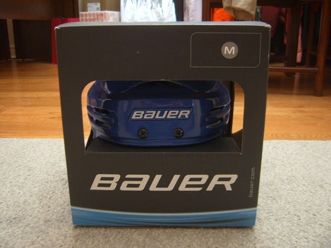 Hockey Helmet-Rare Brand New Pro Stock Bauer 9900 Senior Hockey Helmet Canucks Leafs