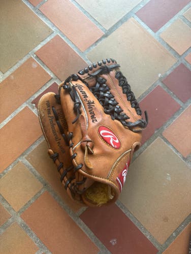 Used  Left Hand Throw 12" Heart of the Hide Baseball Glove