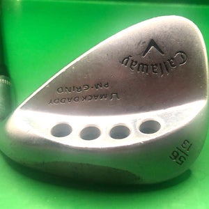 CALLAWAY MACK DADDY PM CHROME SAND WEDGE SW 56-13 Recoil F1 Ladies Graphite