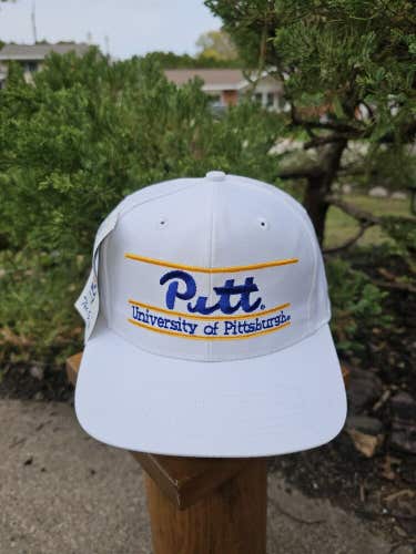 NEW Vintage University Of Pittsburgh Panthers NCAA Sports Hats Cap Vtg Snapback