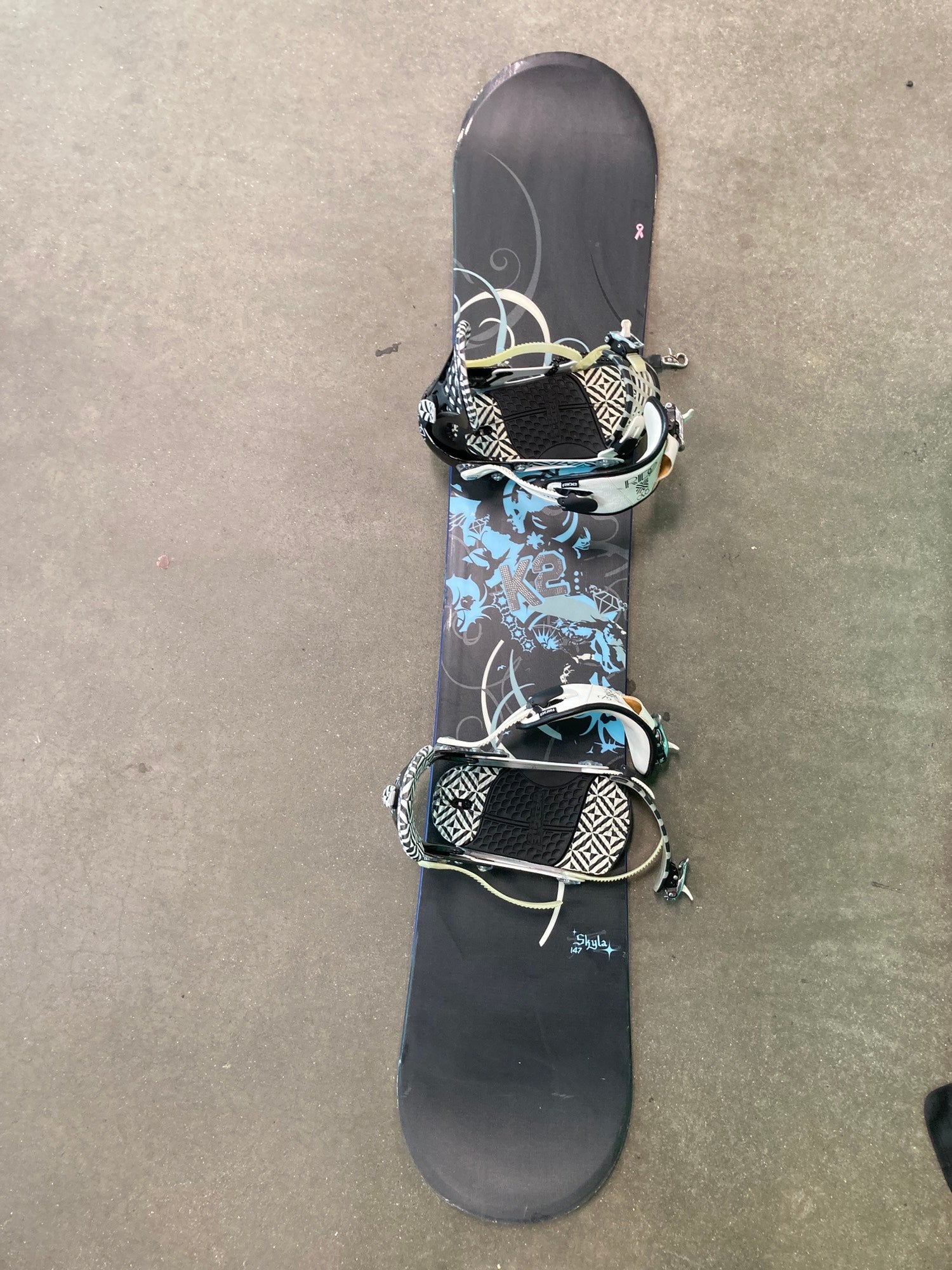 Used Women's K2 Skyla 147 Snowboard All Mountain With Ride