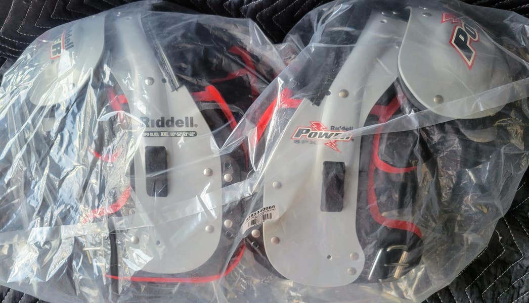 New XXL Adult Riddell Power SPX Shoulder Pads OL/DL | SidelineSwap