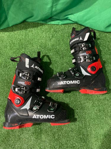 Used Men's Atomic Hawx Prime 100 Mondo 26/26.5 (305mm) All Mountain Ski Boots Medium Flex
