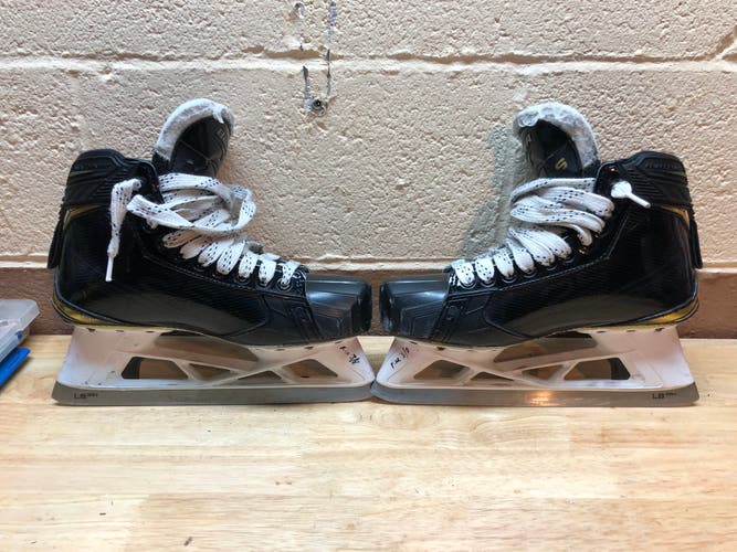 Used Senior Bauer 7.5 2S Pro Goalie Hockey Skates