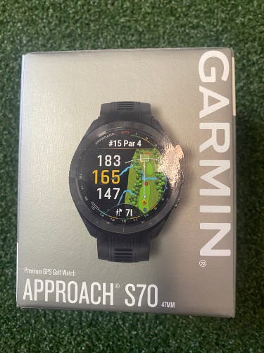 New Garmin S70 Golf GPS Watch