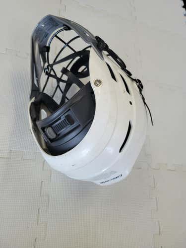 Used Cascade Cpxr Adjustable Helmet Fits All Lacrosse Helmets