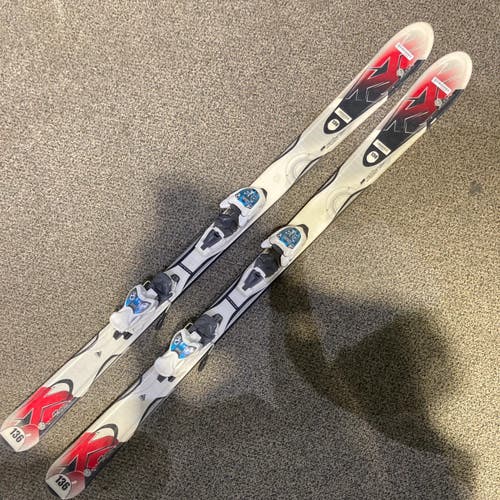 Used 2015 Unisex K2 AMP Strike 136 cm Skis With Marker Bindings