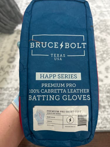 Bruce bolt large batting gloves