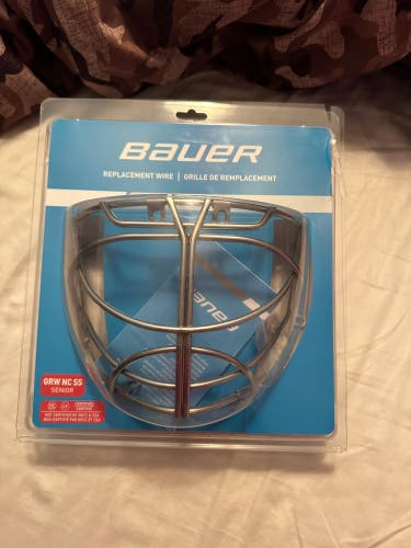 Used Senior Bauer  Goalie Mask