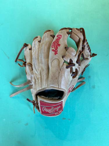 Used Rawlings Gold Glove Elite Right Hand Throw Infield Baseball Glove 11.25"