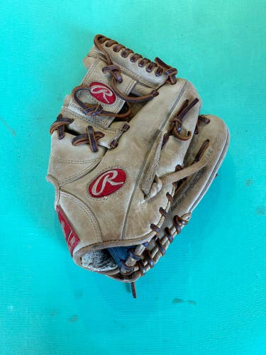 Used Rawlings Gold Glove Elite Right Hand Throw Infield Baseball Glove 11.25"