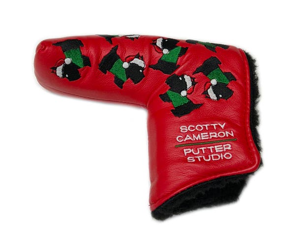 *Rare 2004 Titleist Scotty Cameron Red Scotty Dog Holiday Blade Headcover
