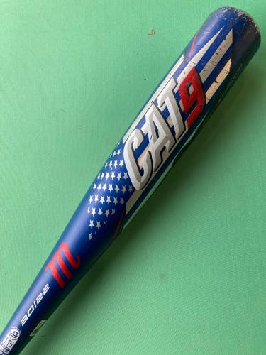 Used  USSSA Certified 2021 Marucci CAT9 Pastime Bat 30" (-8)