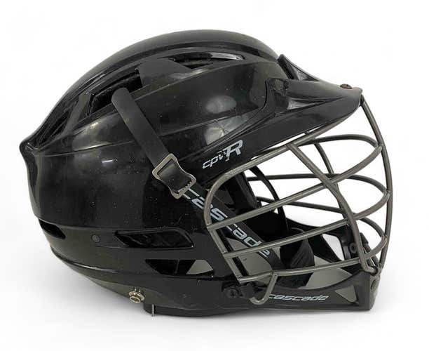 Cascade CPV-R M/L Medium Large Lacrosse Helmet Black Adjustable