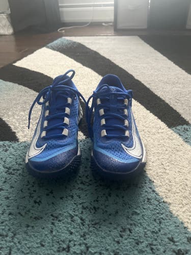 Blue Slightly Used Men's Nike Turf Shoes