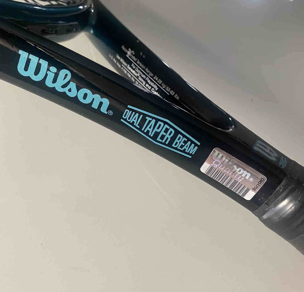ラケット(硬式用) Wilson HAMMER5.5 95 sq in Stretch 4 1/4 RARE Wilson Hammer 95 sq in 5.5 Stretch 4 3/8 Tennis Racket