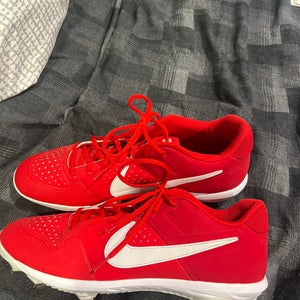 Red New Size 12 (Women's 13) Nike Metal Alpha Huarache Varsity