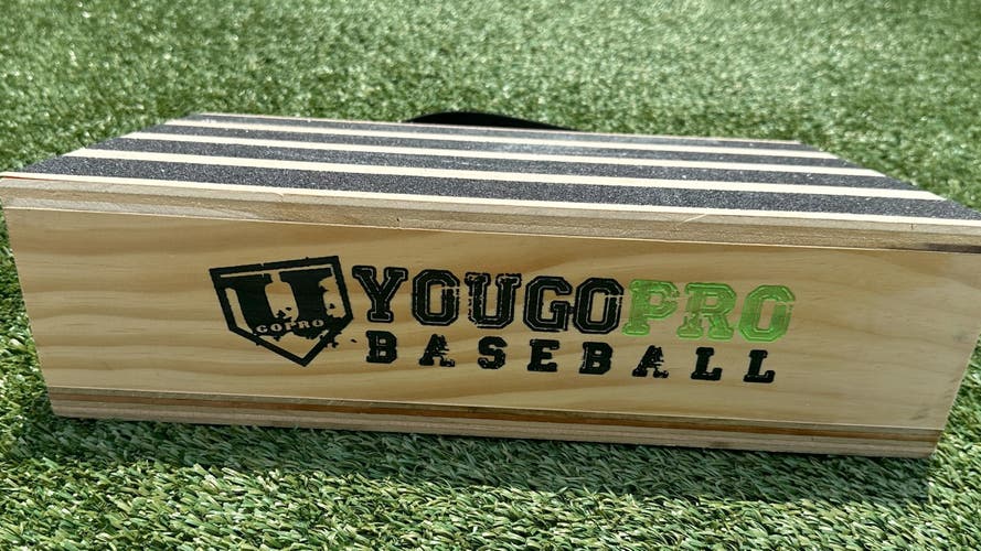 Catcher’s Receiving Ramp (and Hitting Wedge) – You Go Pro Baseball - Grip Tape Style - NEW