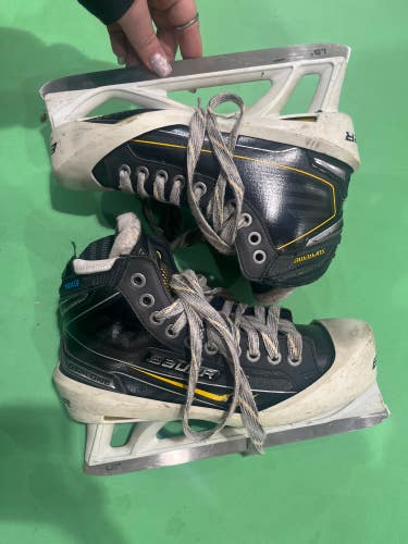 Used Senior Bauer Total One NXG Hockey Goalie Skates Regular Width Size 6