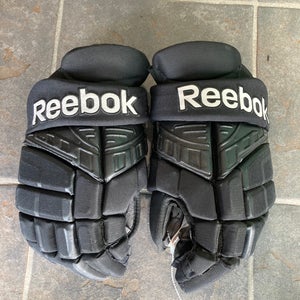 Black Used Senior Reebok 26K Gloves 15"