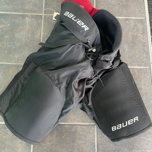 Black Used Senior XL Bauer X60 Hockey Pants