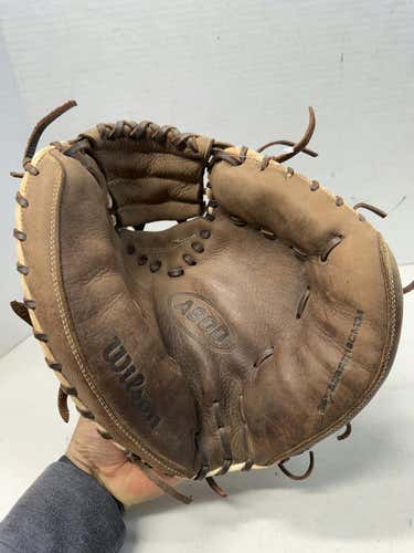 Used Wilson A09rb1bcm34 34" Catcher's Gloves