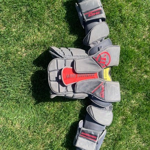 Used  Warrior  Ritual G4 Goalie Chest Protector