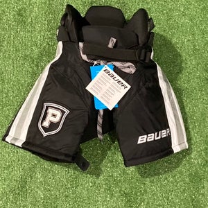 Black New Junior Small Bauer Nexus Custom Pro Hockey Pants