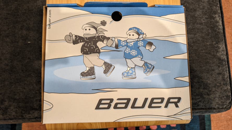 New Youth Bauer Lil Champ Hockey Skates Regular Width 10 (Free US Shipping)