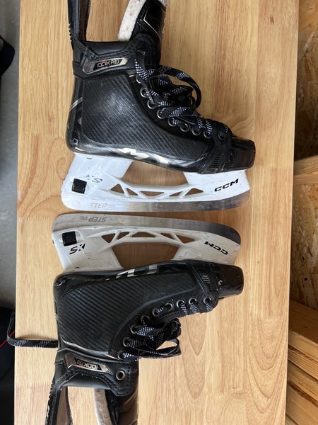 Used Senior CCM Regular Width Pro Stock 7.5 RibCor 100K Hockey Skates