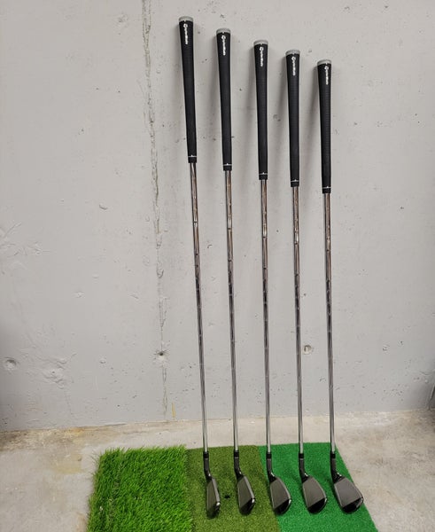 TaylorMade M2 Left Hand Iron Set Regular Flex 5 Pieces Steel Shaft