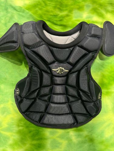 Black Used Adult Easton Catcher's Chest Protector
