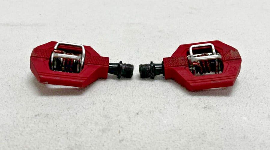 Crank Brothers Candy Red Composite Clipless Mountain Bike Pedals 9/16" Spindle