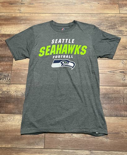 Like New Seattle Seahawks Gray Adult Medium T-Shirt
