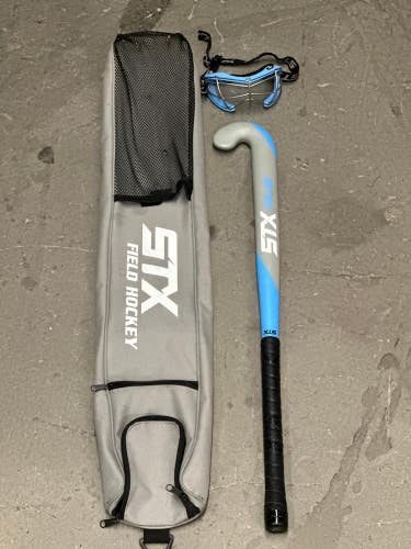 Blue Used STX Field Hockey Stick Starter Set
