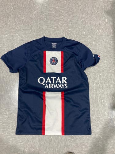 Used Kylian Mbappe Replica Game Jersey