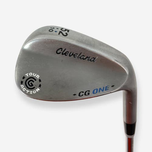 Cleveland CG One Tour Action 52° Wedge Right Handed Wedge Flex Steel Shaft