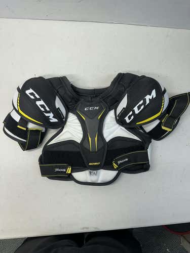 Used Ccm Tacks Jdp Cap Shoulder Pads Sm Hockey Shoulder Pads